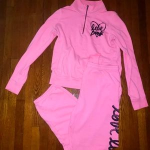 Campus pant and quarter Zip